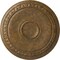 Ekena Millwork Caputo Ceiling Medallion (Fits Canopies up to 6"), Hand-Painted Rubbed Bronze, 24 1/4"OD x 1 1/2"P CM24CARZS - alternate 1